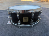Yamaha MSD14AF Anton Fig 14x6" Maple Snare - Black Lacquer - DIECAST HOOPS