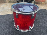 Tama Superstar Cherry 13x12 Cherry Tom Drum 80's