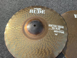 Paiste Rude 14" sound edge hihats Cymbals Pair2