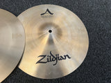 Zildjian 14 inch A Zildjian New Beat Hi-hat Cymbals2