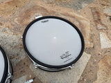 TWO Roland PD-120 WHITE and TWO pd-100" 10" Mesh Head V Drum PD1205