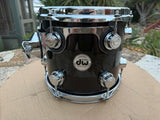DW Collectors Piano Black Maple 10 x 9 Tom Drum Collector's - EXCELLENT4