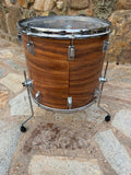 Vintage Rogers KOA 18x16 Script Badge Power Tone Floor Tom Drum8