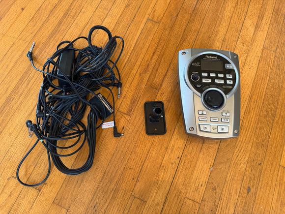 Roland TD-15 V-Drums Sound Drum Module w/Mount, Power Supply & Wiring Harness0