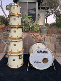Yamaha Maple Custom 6pc Drum Set Kit with  24x18 KICK DRUM!!