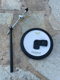 Roland CY-13R V-Drum 13" Triple Zone Ride Cymbal WITH CYMBAL ARM STAND1