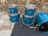 OCDP Newport Series Blue Sparkle 5pc Drum Set !!7