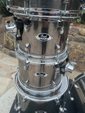 Pearl Export Smokey Chrome 5-piece Drum Set Kit