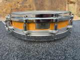 Pearl Free Floating maple snare drum 3.5"x14" natural lacquer2