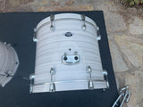 Pearl Export 4pc Drum Set kit in Slipstream White4