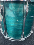 Yamaha Recording Custom 4pc Drum Set kit Aqua - 20" Bass