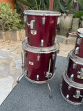 Tama Rockstar 6pc Drum Set kit 80's 8,10,12,13,16,22