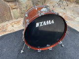 Tama Superstar Mahogany 24 x 16 Vintage 80's Bass Kick Drum !!
