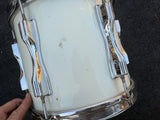 RARE TAMA ARTSTAR BIRDS EYE MAPLE WHITE TOM SET !! JAPAN !! LARS !!