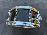 Yamaha MSD14AF Anton Fig 14x6" Maple Snare - Black Lacquer - DIECAST HOOPS
