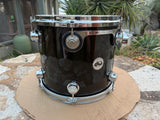 DW Collectors Piano Black Maple 13 x 11 Tom Drum Collector's - EXCELLENT6