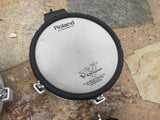 4 PACK 3x Roland pd-80 Single trigger 8" tom pads + 1x pd-80r dual trigger snare3