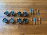 8 pack Vintage DW / Camco Collectors Turrent 80's 90' Style drum lugs6