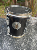 Vintage Ludwig 8 x 9 (8" Diameter) 70's Tom Drum - Black