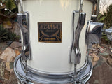 RARE Tama Artstar 1 Birds Eye Maple WHITE 5pc Drum Set kit!!6
