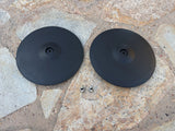 TWO PACK Roland CY-14  DRUM CRASH Black Cymbal Trigger CY14C0