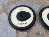 TWO PACK Roland CY-14  DRUM CRASH Black Cymbal Trigger CY14C3