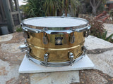 Yamaha Brass 14x7 Snare Drum with Nouveau Lugs SD44702