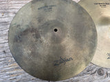 Zildjian Quick Beat TOP + ROCK hihat Bottom Hi hat Cymbals Pair4