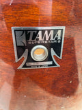 Tama Superstar Mahogany 16 x 16 Vintage 80's Floor Tom Drum !!