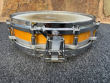 Pearl Free Floating maple snare drum 3.5"x14" natural lacquer6