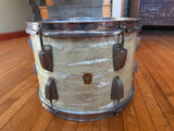 Vintage Ludwig WMP White Marine Pearl early 60's 13x9 Tom Drum1