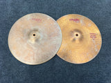 Paiste 3000 Vintage 15" Medium Hihat hi hat Cymbals Pair0