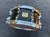 Yamaha MSD14AF Anton Fig 14x6" Maple Snare - Black Lacquer - DIECAST HOOPS