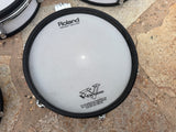 TWO Roland PD-120 WHITE and TWO pd-100" 10" Mesh Head V Drum PD1202