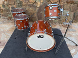 DW Collectors 5pc Drum Set White Marble w/ 20 inch kick!8