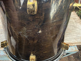 Yamaha Maple Custom 3pc Drum Set Kit 22,12,16 - Black Maple23