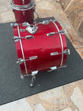 Tama Superstar Candy Apple Red 6pc Drum set kit w/ 24" Bass drum!21