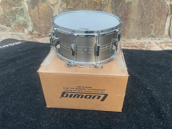 Ludwig 14x7 Heirloom Stainless Steel Snare Drum