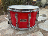 Yamaha Recording Custom 9000 - Hot Red 14"x8 snare drum