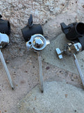 4 PACK Roland 1.5 Inch Snare/Tom Mount Clamp With Ball Joint4