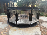 Pork Pie "Pig Lite" Clear Acrylic Snare Drum 14x61