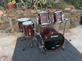 Tama Arstar Custom 5pc Rare Sizes and finish with 20" Bass + 14" Floor Tom!10