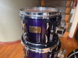 Pearl Masters Studio Birch 5pc Drum Set kit - Midnight Fade16