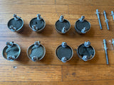 8 pack Vintage DW / Camco Collectors Turrent 80's 90' Style drum lugs7
