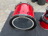 Rocket Shells Carbon Fiber 4pc Drum Set Kit 22x18,10x8,12x9,14x12