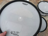TWO Roland PD-120 WHITE and TWO pd-100" 10" Mesh Head V Drum PD1208