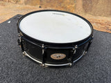 Pearl Ultracast 14"x5" Cast Aluminum Snare Drum – Satin Black w/ Black Hardware11