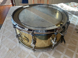 Ddrum Modern Tone 6.5x14 Brass Snare Drum - USED BY CATTLE DECAP!! READ DESCRIP