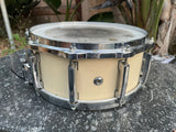 Pearl Masters Custom 4ply Maple 6.5x14 Snare Drum with re-rings (HOOPS NOT ORIGI