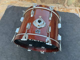 Rare 1980's vintage Tama Superstar 20x14 Bass Drum Super Mahogany2